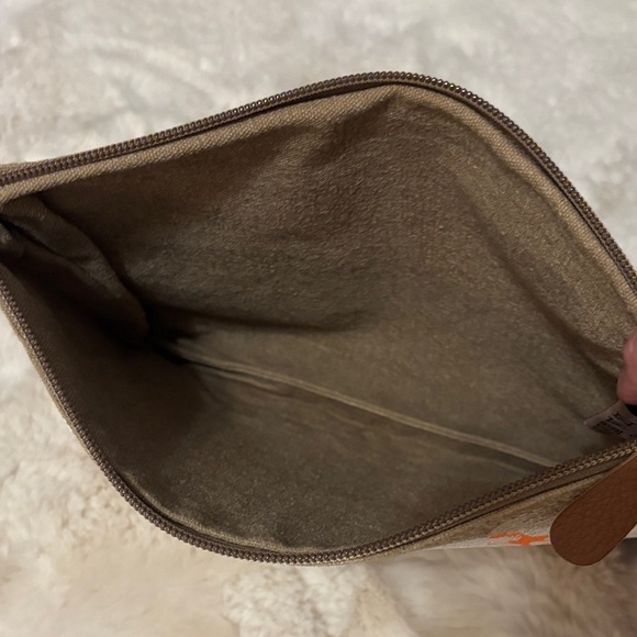 Saint Tropez West Clutch with Gold and Orange Accents - Picture 3 of 6